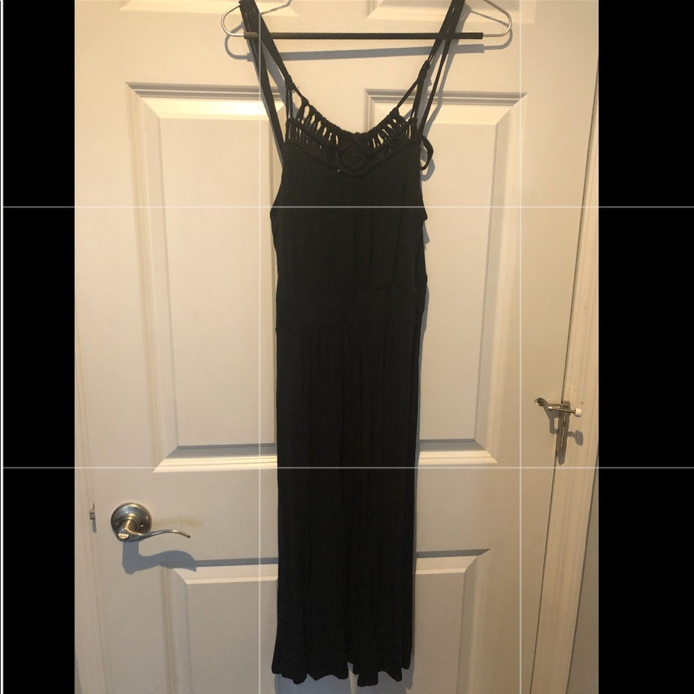 Ann Taylor Loft Black Tank Dress